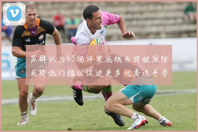 苏群认为65场评奖底线或将被废除或降低门槛以促进更多优秀选手参与